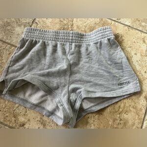 Aritzia Light Gray Athletic Shorts